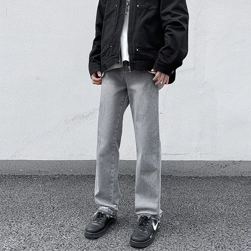 LTIFONE Jeans Unisex Light Gray-3