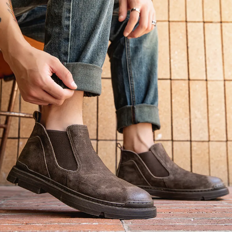 Magelly Ankle-Length Chelsea Boots Men's-4