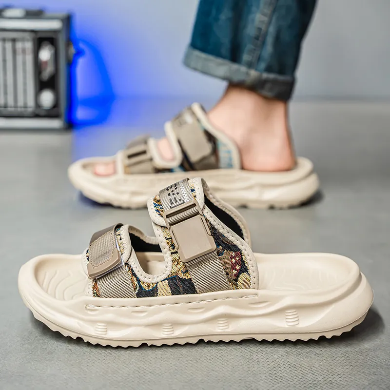 Magelly Abrasion Resistant Cushioning Slide Slippers Men's-5