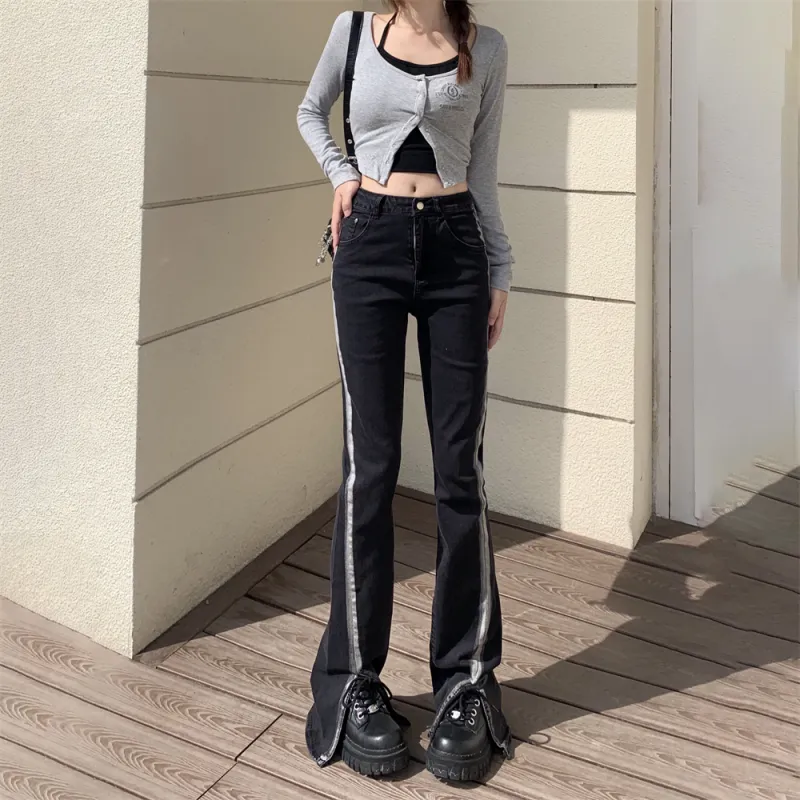EIDOLON GRAIN Jeans Women's Black-5