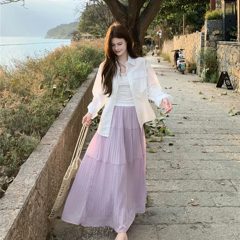 EIDOLON GRAIN Skirt Set Women's-6