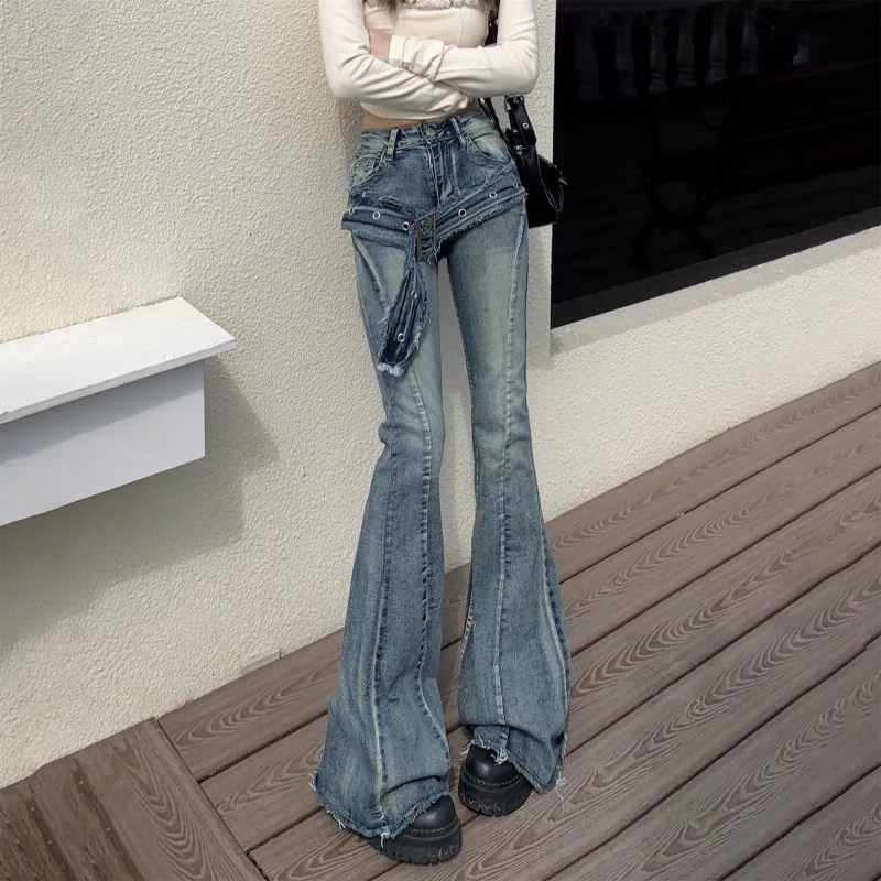 EIDOLON GRAIN Jeans Women's Blue-8