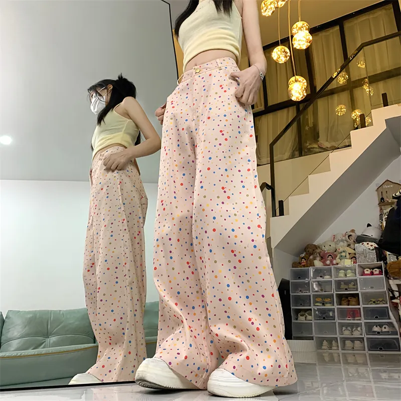 EIDOLON GRAIN Casual Pants Women's Pink-6