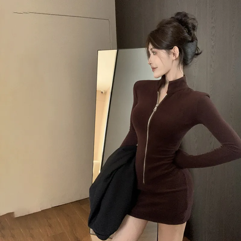 EIDOLON GRAIN Long Sleeved Dress Women's-9