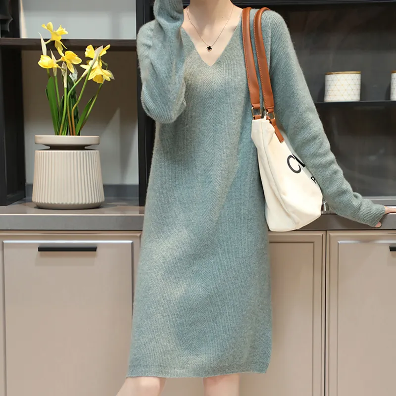 EIDOLON GRAIN Long Sleeved Dress Women's-11