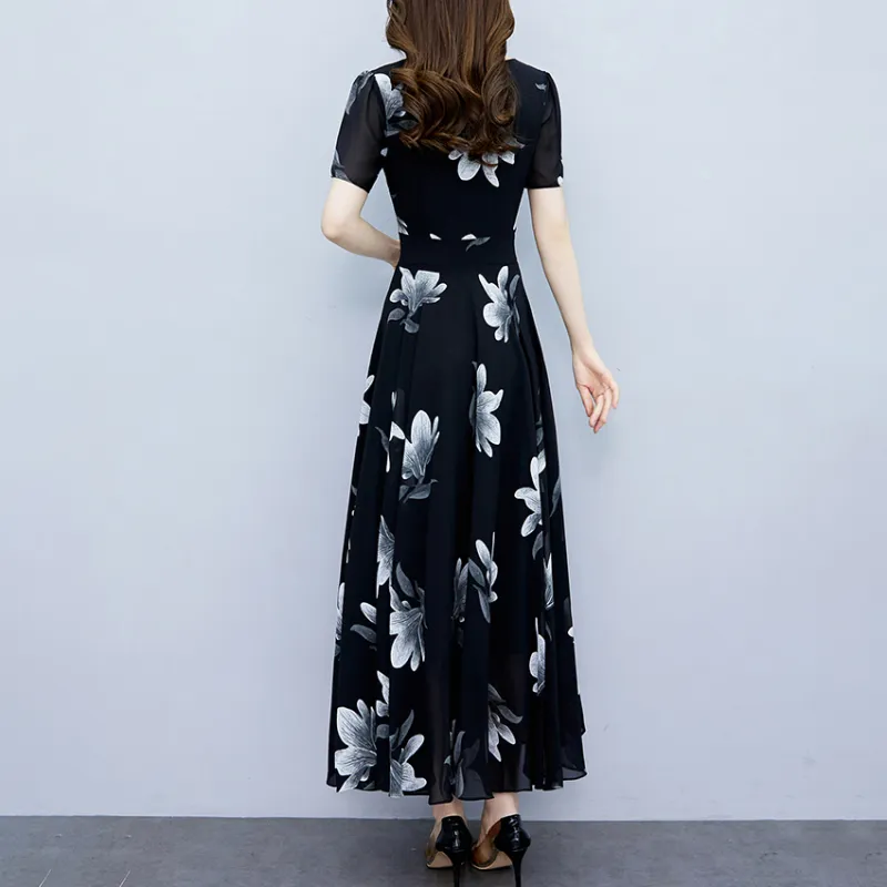 EIDOLON GRAIN Short Sleeved Dresses Women's Black-3