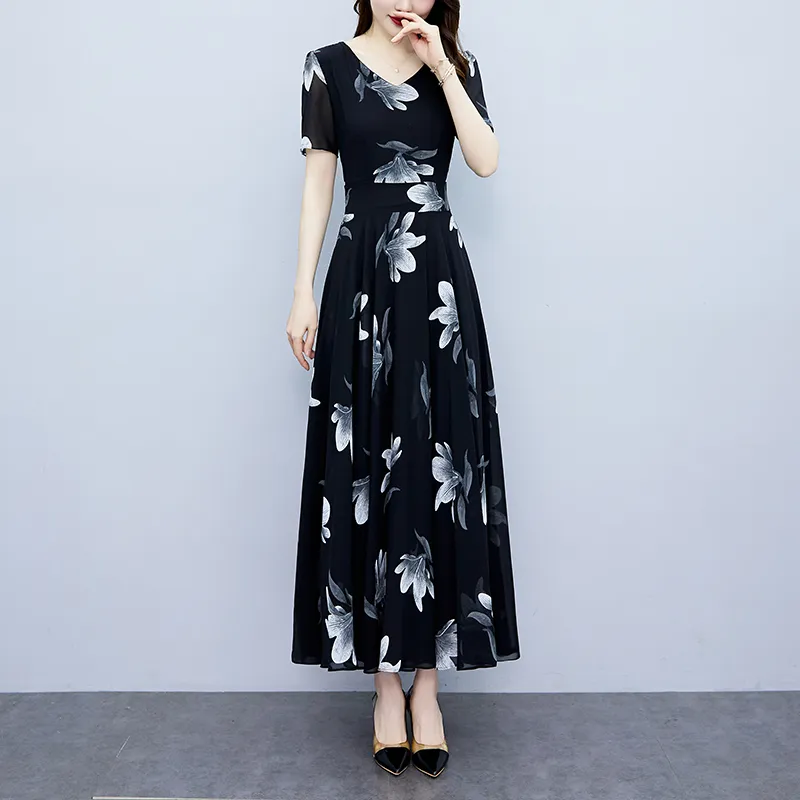 EIDOLON GRAIN Short Sleeved Dresses Women's Black-4