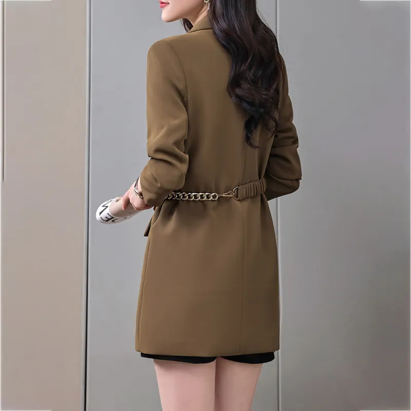 EIDOLON GRAIN Long Sleeved Dress Women's-7