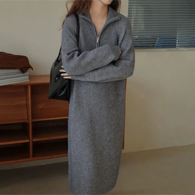 EIDOLON GRAIN Long Sleeved Dress Women's-8