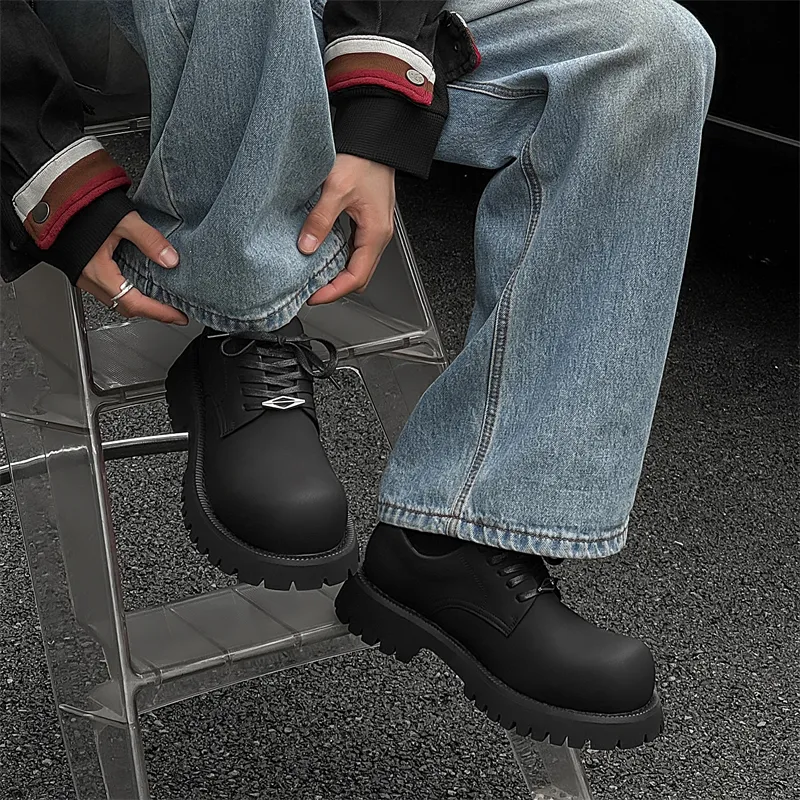 BANGNEY Oversized Derby Shoes Casual Shoes Men's-7