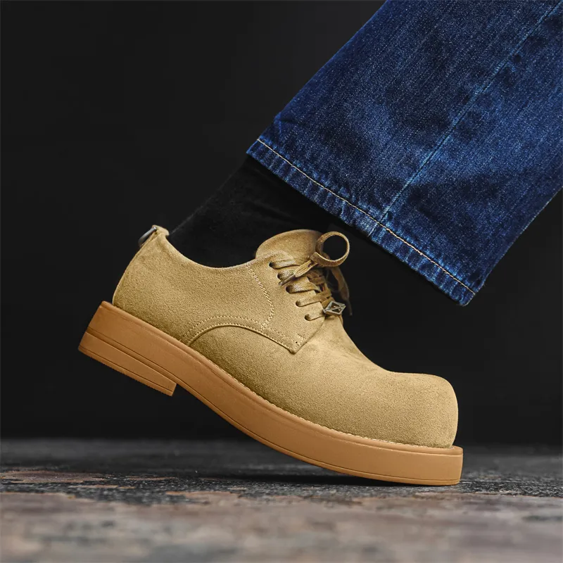BANGNEY Oversized Derby Shoes Casual Shoes Men's-4