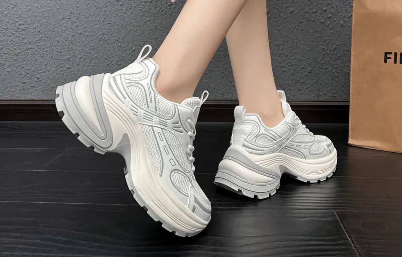 GLEE VERGE Low Top Chunky Sneakers Women's-1
