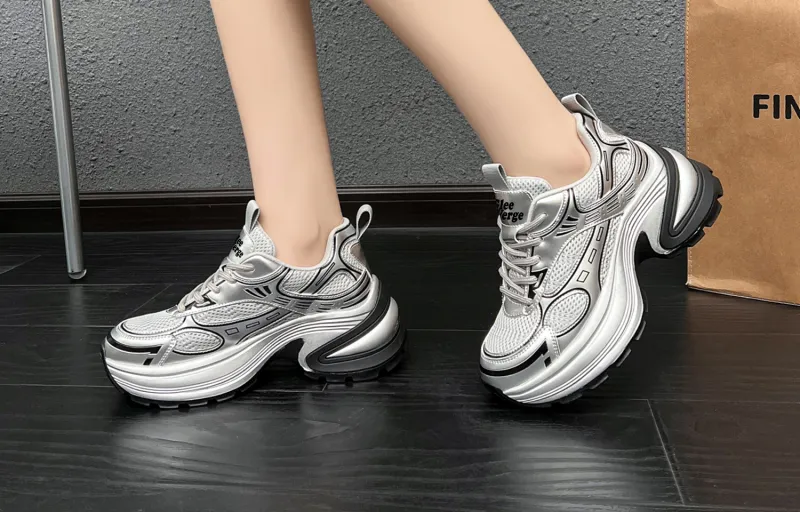 GLEE VERGE Low Top Chunky Sneakers Women's-7
