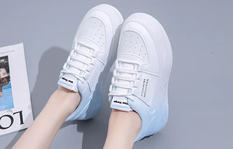 GLEE VERGE Coverage Anti Slip And Wear Resistant Low Top Skateboard Shoes Women's-7