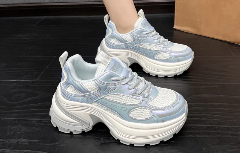 GLEE VERGE Low Top Chunky Sneakers Women's-5