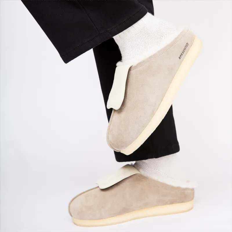 RPRSENTED Maite Wrap toe Slippers Unisex Gray-8