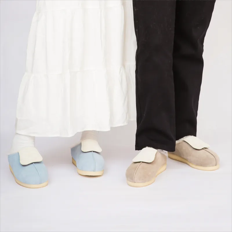 RPRSENTED Maite Wrap toe Slippers Unisex Gray-10