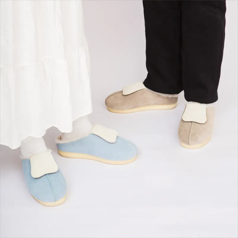 RPRSENTED Maite Wrap toe Slippers Unisex Gray-12