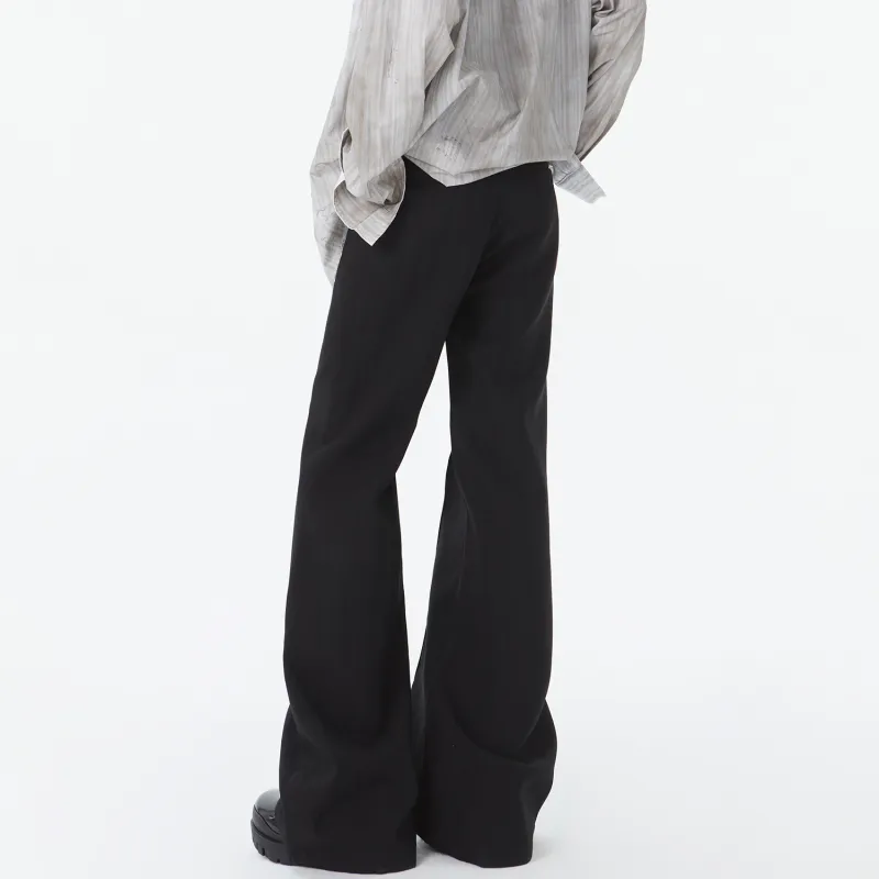 HANDAIWEI Suit Trousers Unisex Black-4