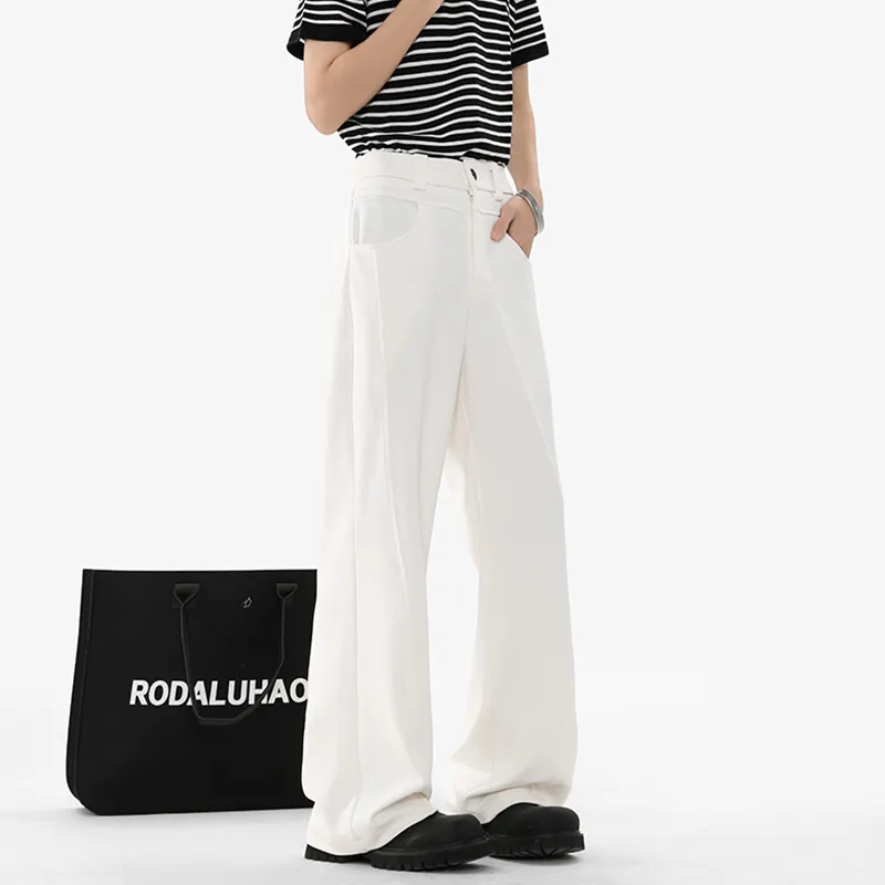 HANDAIWEI Suit Trousers Unisex-4