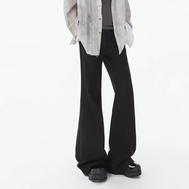 HANDAIWEI Suit Trousers Unisex Black-3
