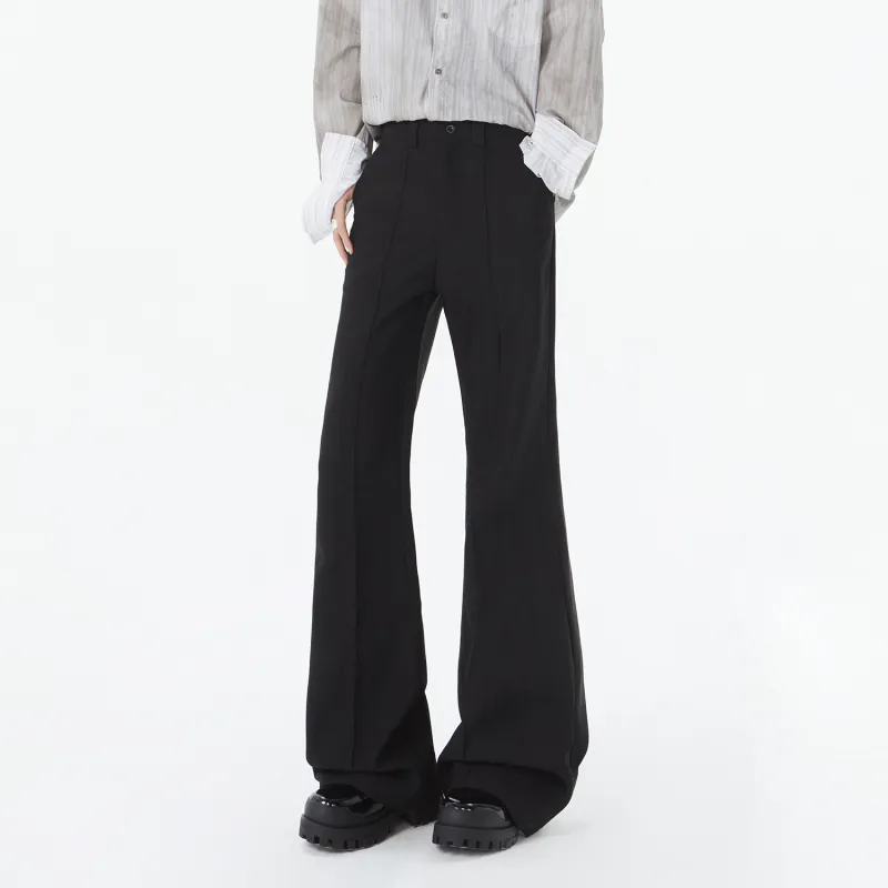 HANDAIWEI Suit Trousers Unisex Black-2