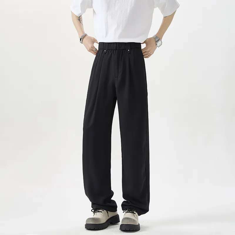 HANDAIWEI Suit Trousers Unisex-5