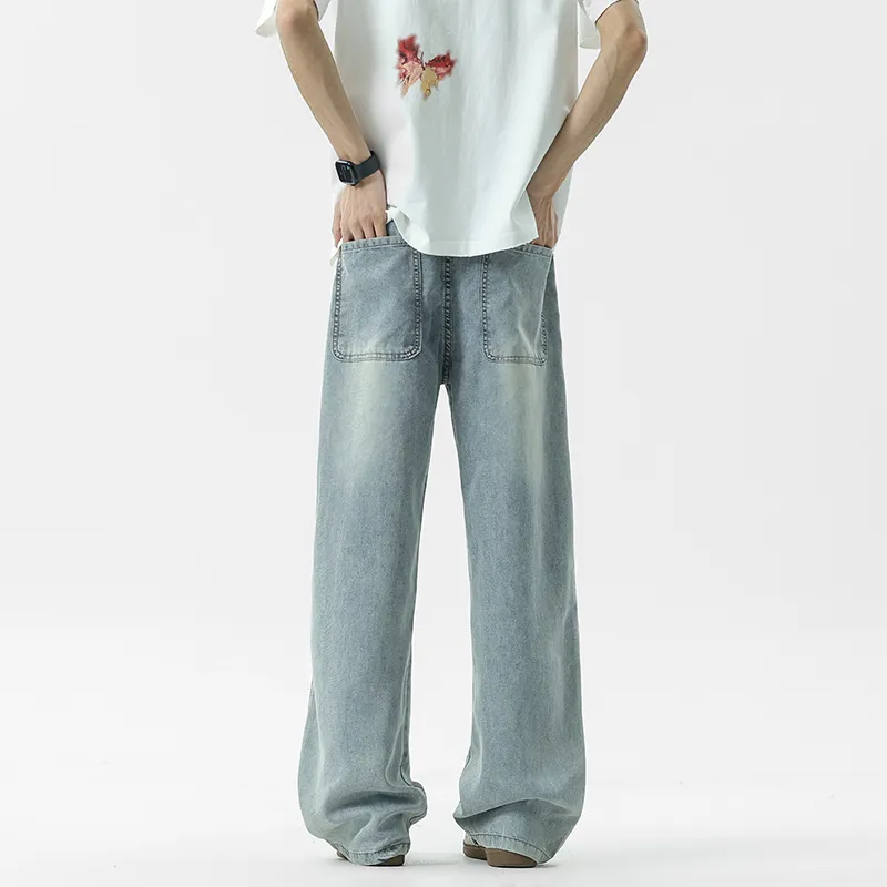 HANDAIWEI Jeans Unisex-4