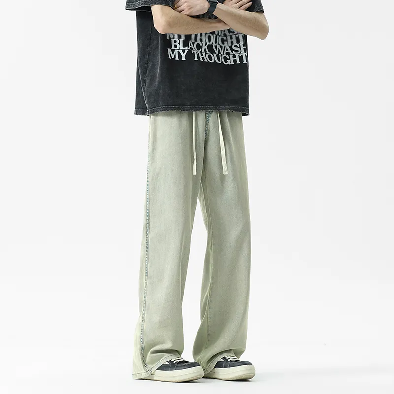 HANDAIWEI Jeans Unisex-11