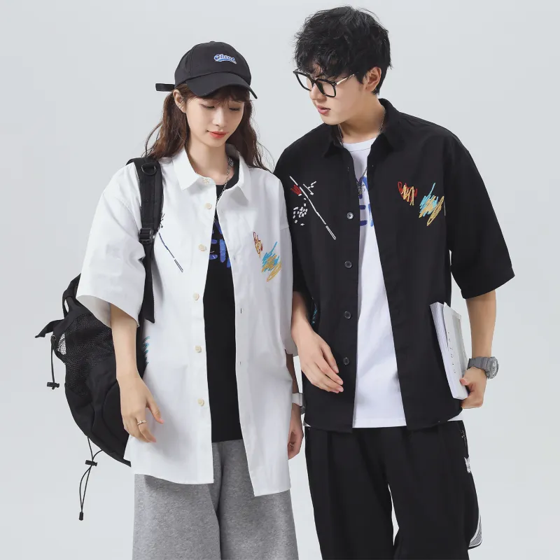 HANDAIWEI Shirts Unisex-4