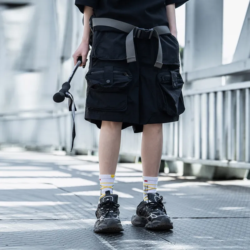 AOGZ Cargo Shorts Unisex-3