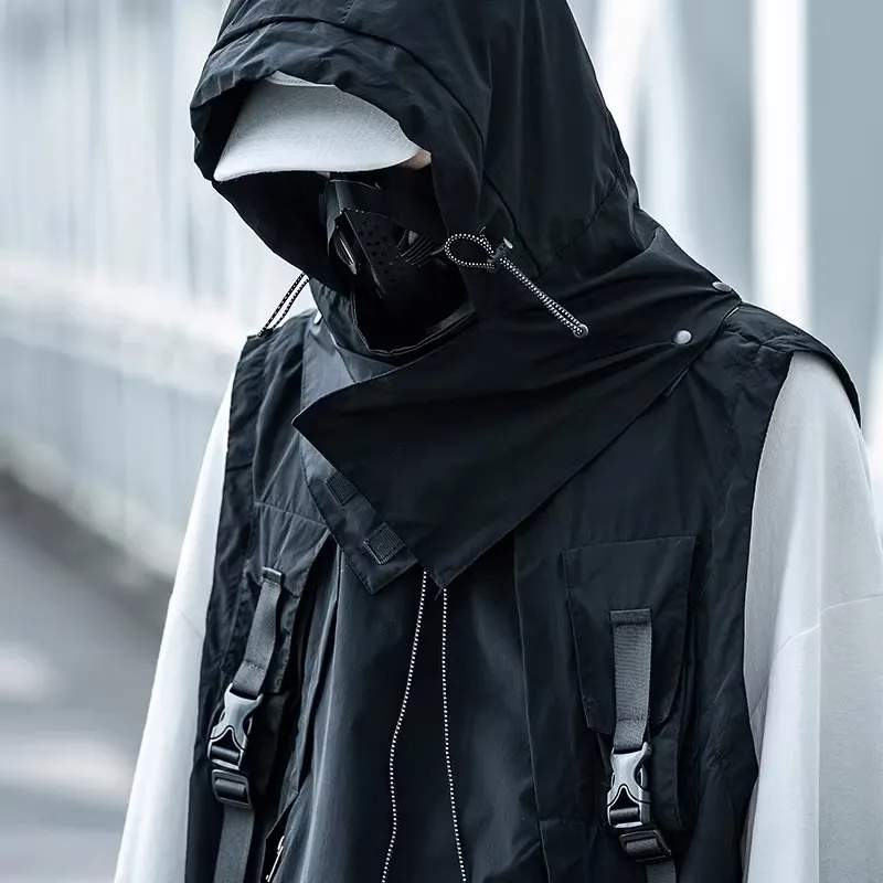 AOGZ Vests Unisex Black-5