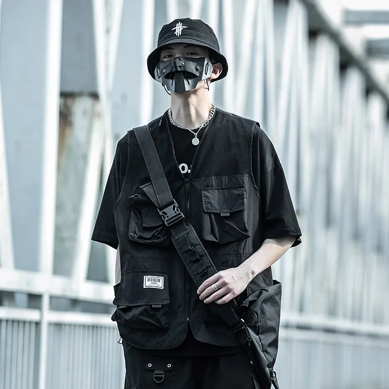 AOGZ Vests Unisex Black-2