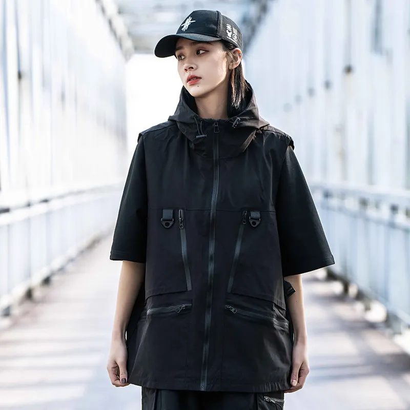 AOGZ Vests Unisex Black-3