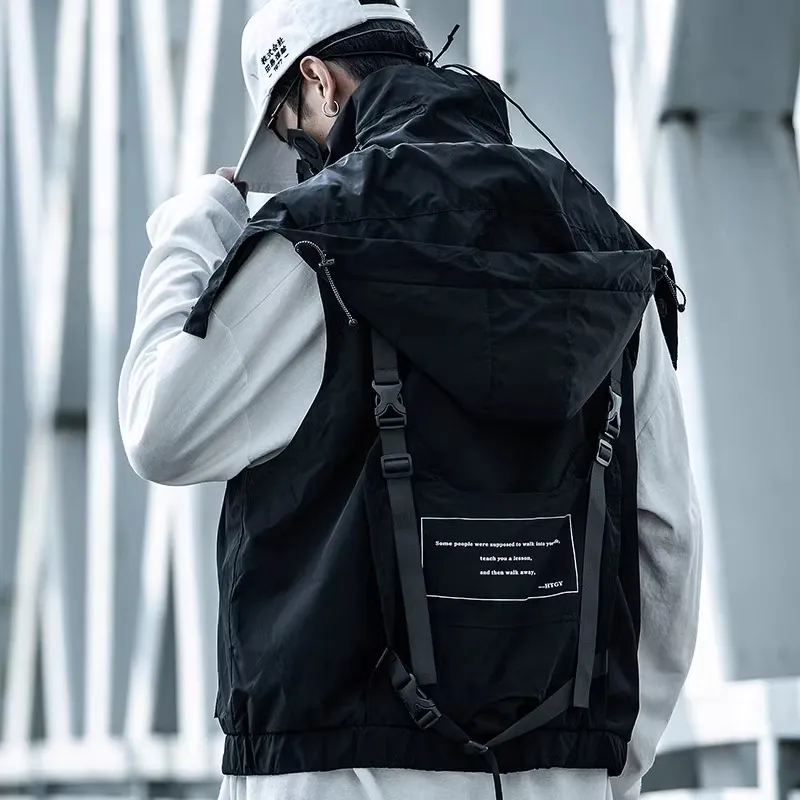 AOGZ Vests Unisex Black-6