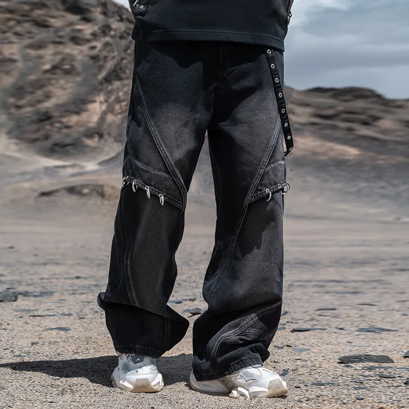 AOGZ Jeans Unisex-5