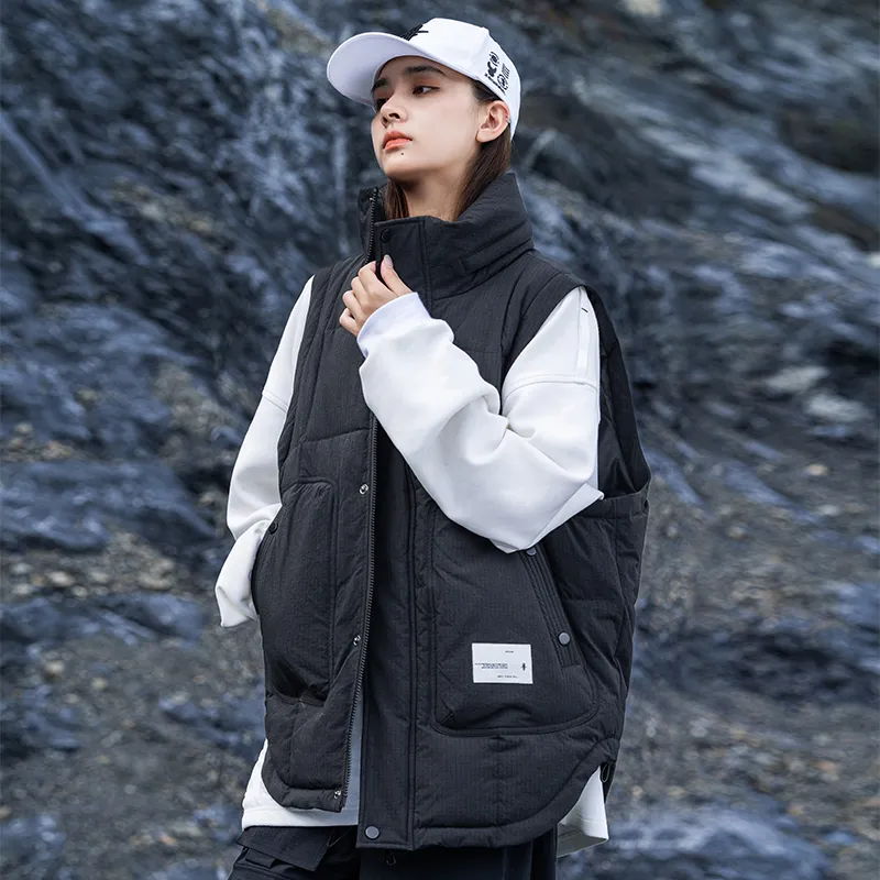AOGZ Cotton Vest For Fall And Winter Unisex-10