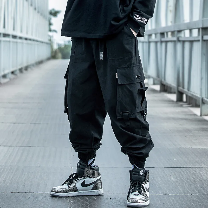 AOGZ Knitted Sweatpants Unisex Black-2