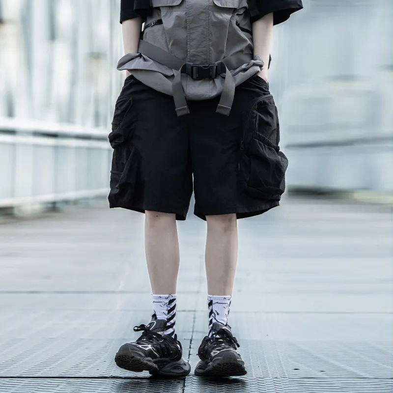 AOGZ Cargo Shorts Unisex-3
