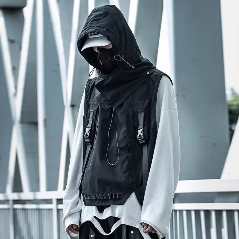 AOGZ Vests Unisex Black-3