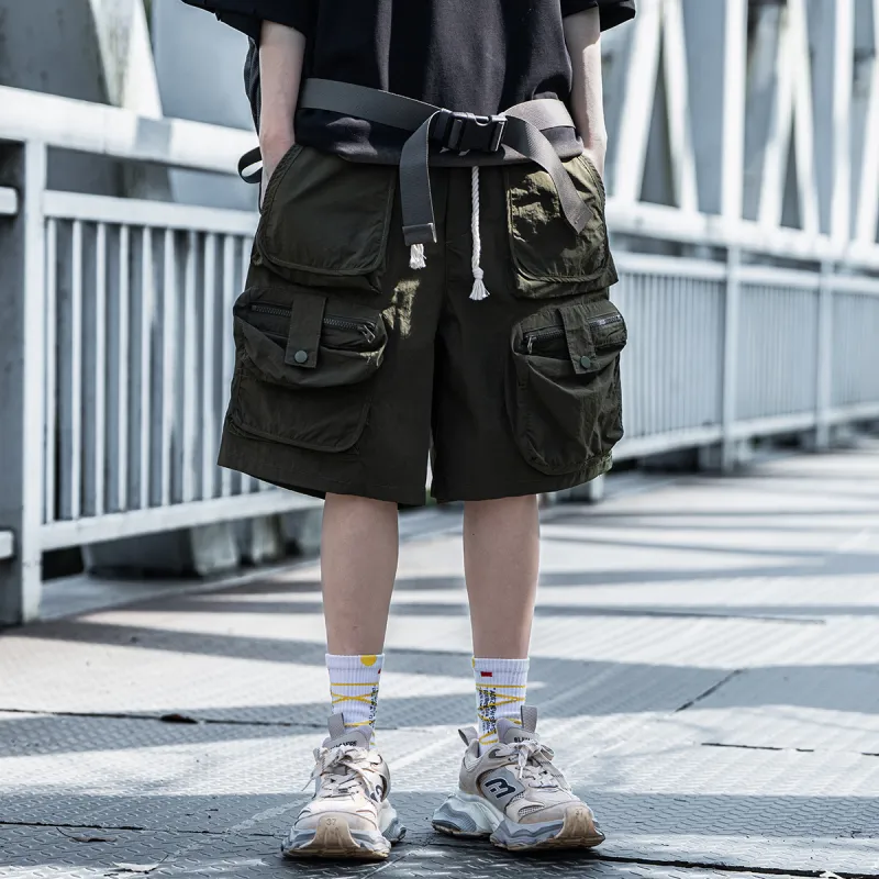 AOGZ Cargo Shorts Unisex-13