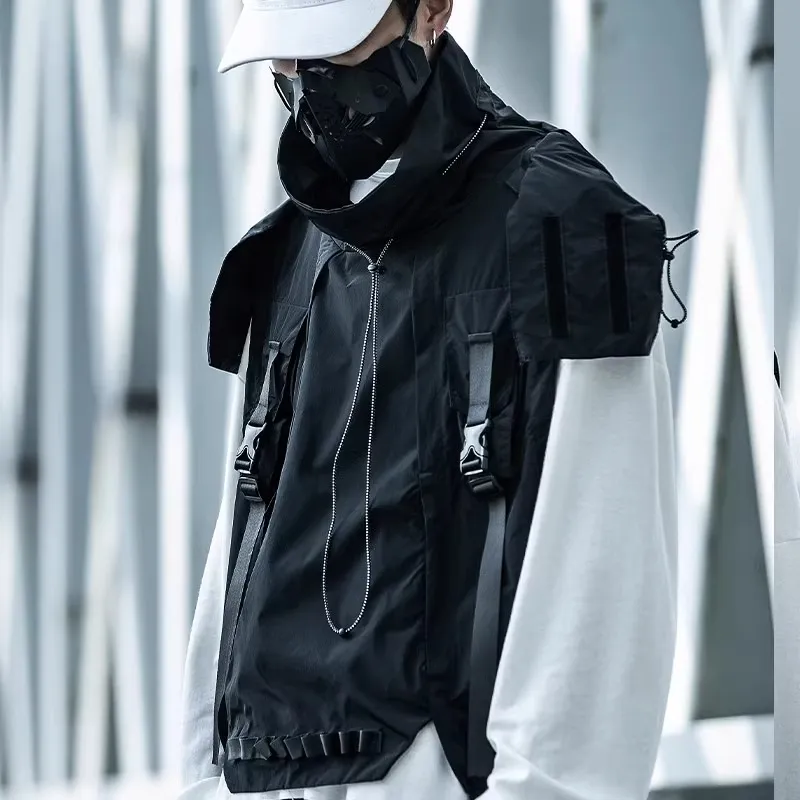 AOGZ Vests Unisex Black-2