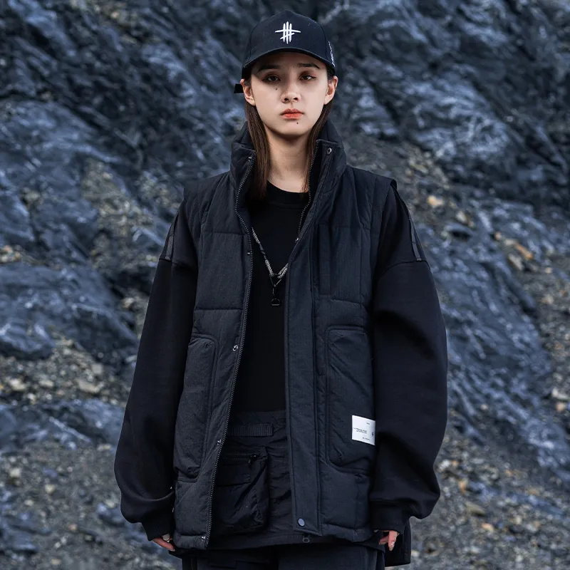 AOGZ Cotton Vest For Fall And Winter Unisex-4