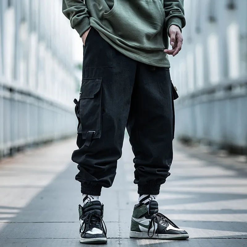 AOGZ Knitted Sweatpants Unisex Black-5