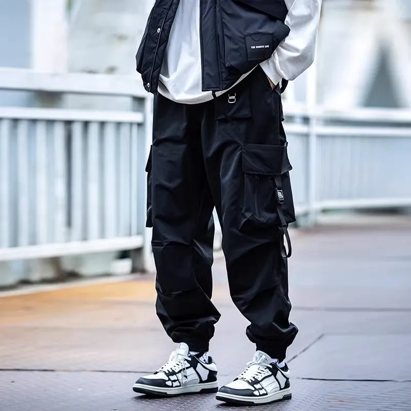 AOGZ Casual Pants Single/Thickened And Fleece Lined Unisex-9