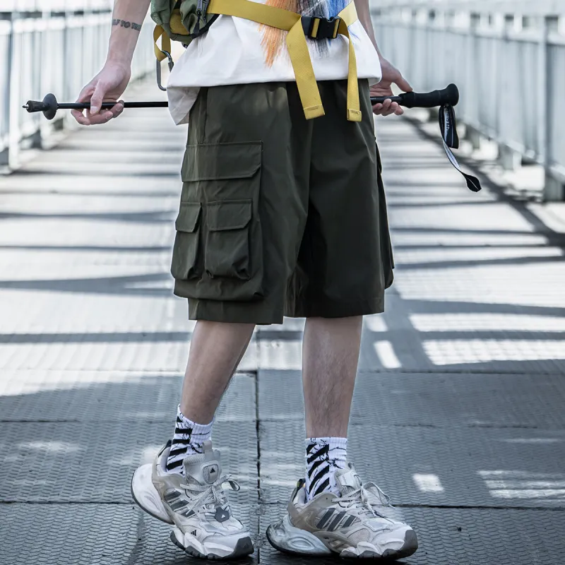 AOGZ Cargo Shorts Unisex-11