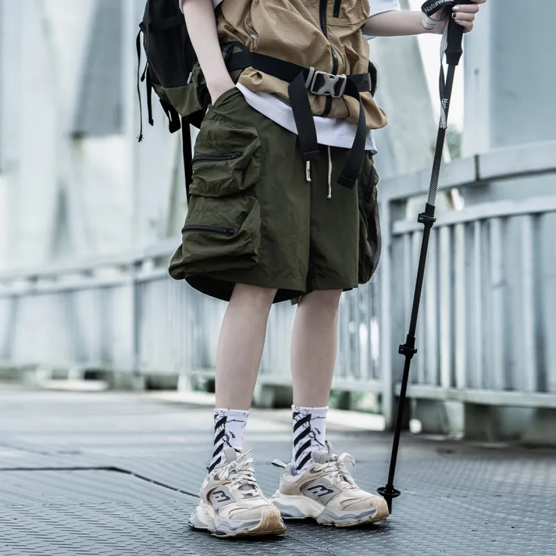 AOGZ Cargo Shorts Unisex-9