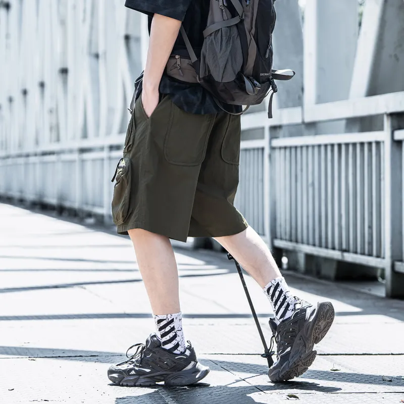 AOGZ Cargo Shorts Unisex-10