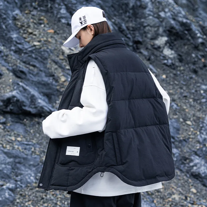 AOGZ Cotton Vest For Fall And Winter Unisex-6