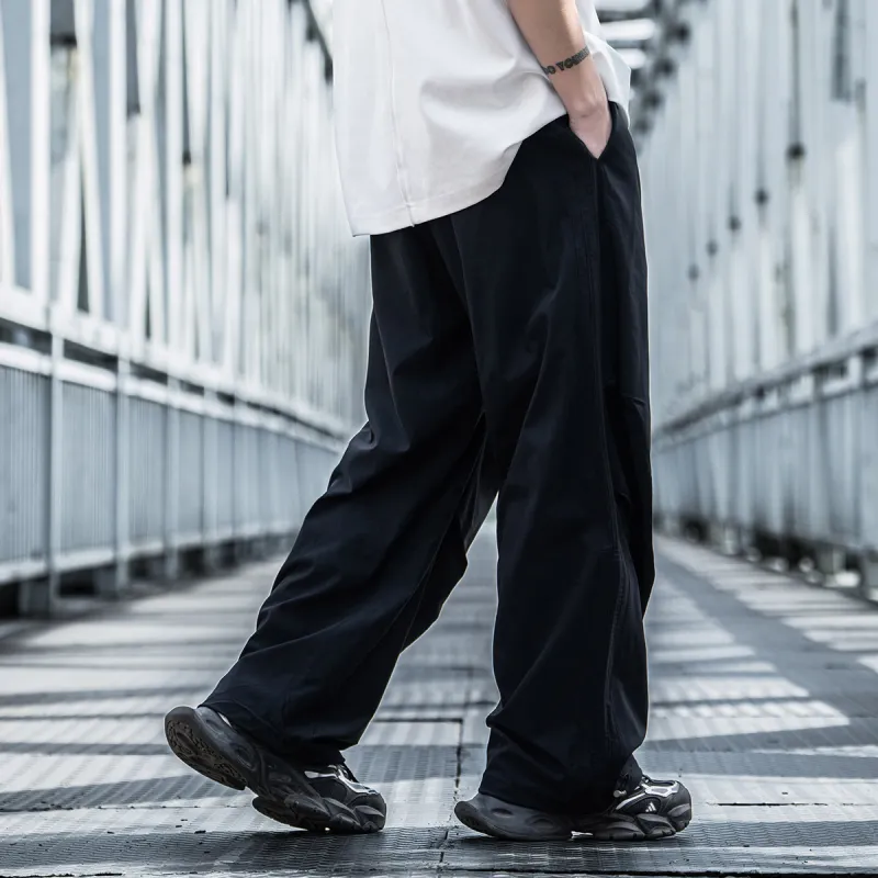 AOGZ Cargo Pants Unisex Black-6